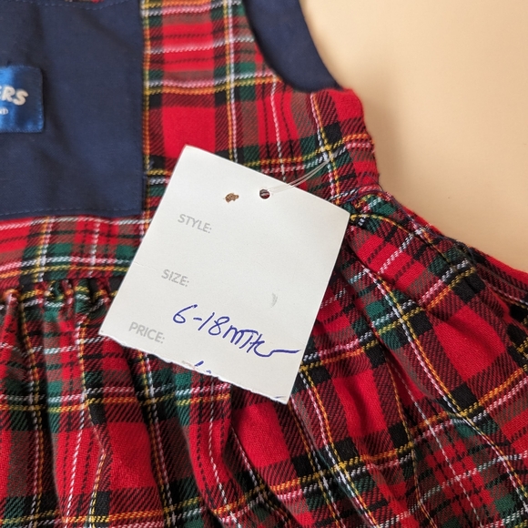 NWT Nippers of Scotland Overalls Dress - Picture 9 of 10